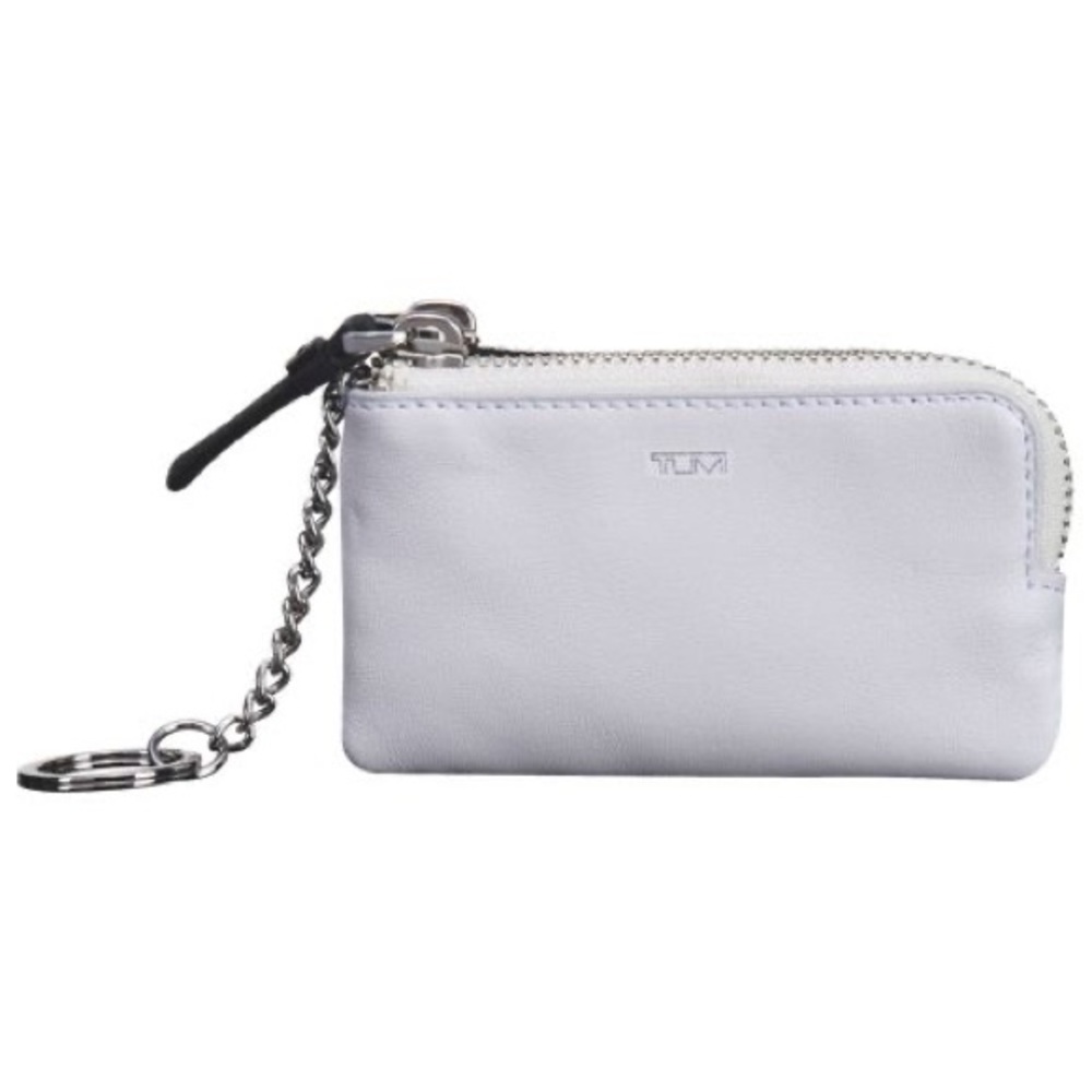 Tumi Double Zip Prism Compact Card Case EUC